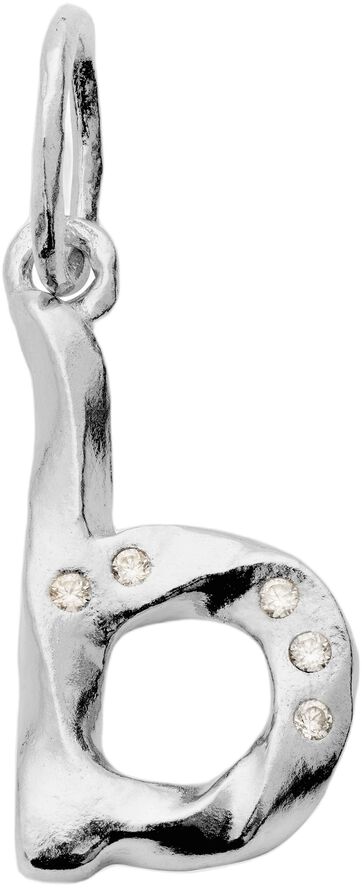 Alphabet Pendant Silver