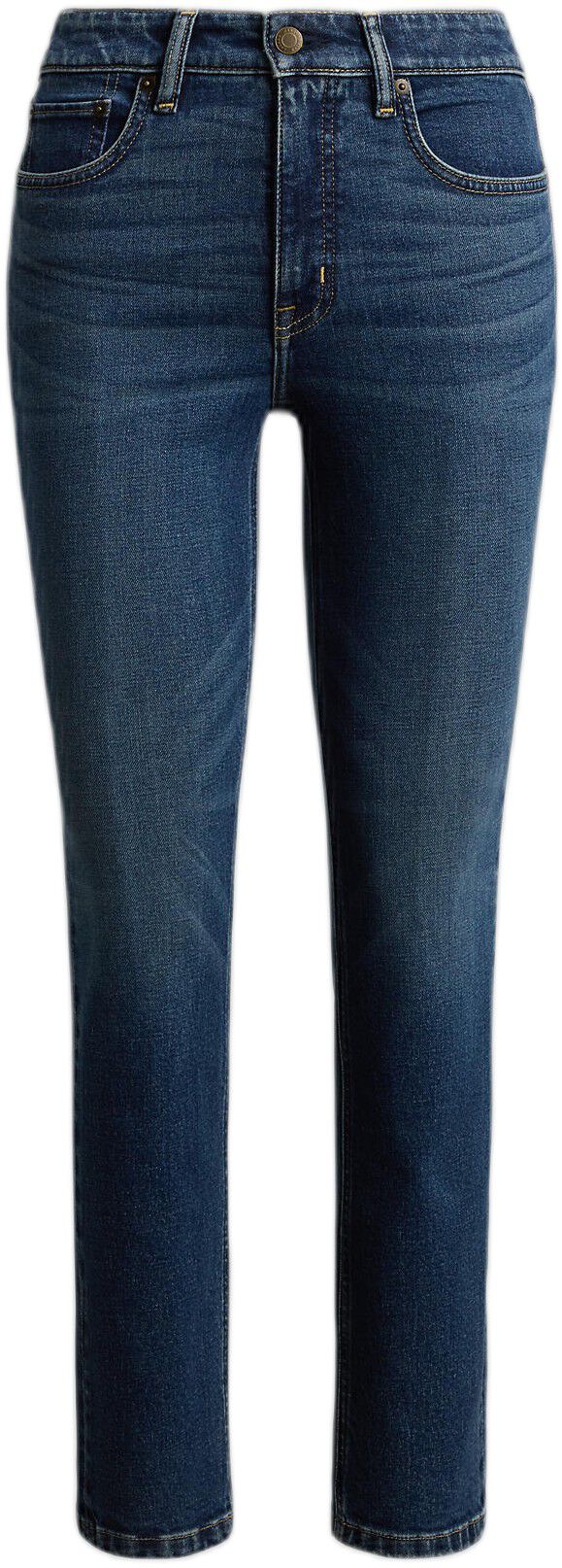 High-Rise Straight Ankle Jean