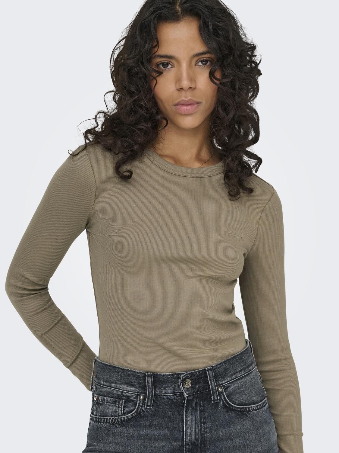 ONLVAL LIFE L/S O-NECK TOP JRS