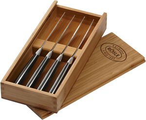 Grillkniv 23,5 cm 4 st Rostfritt stål/POM