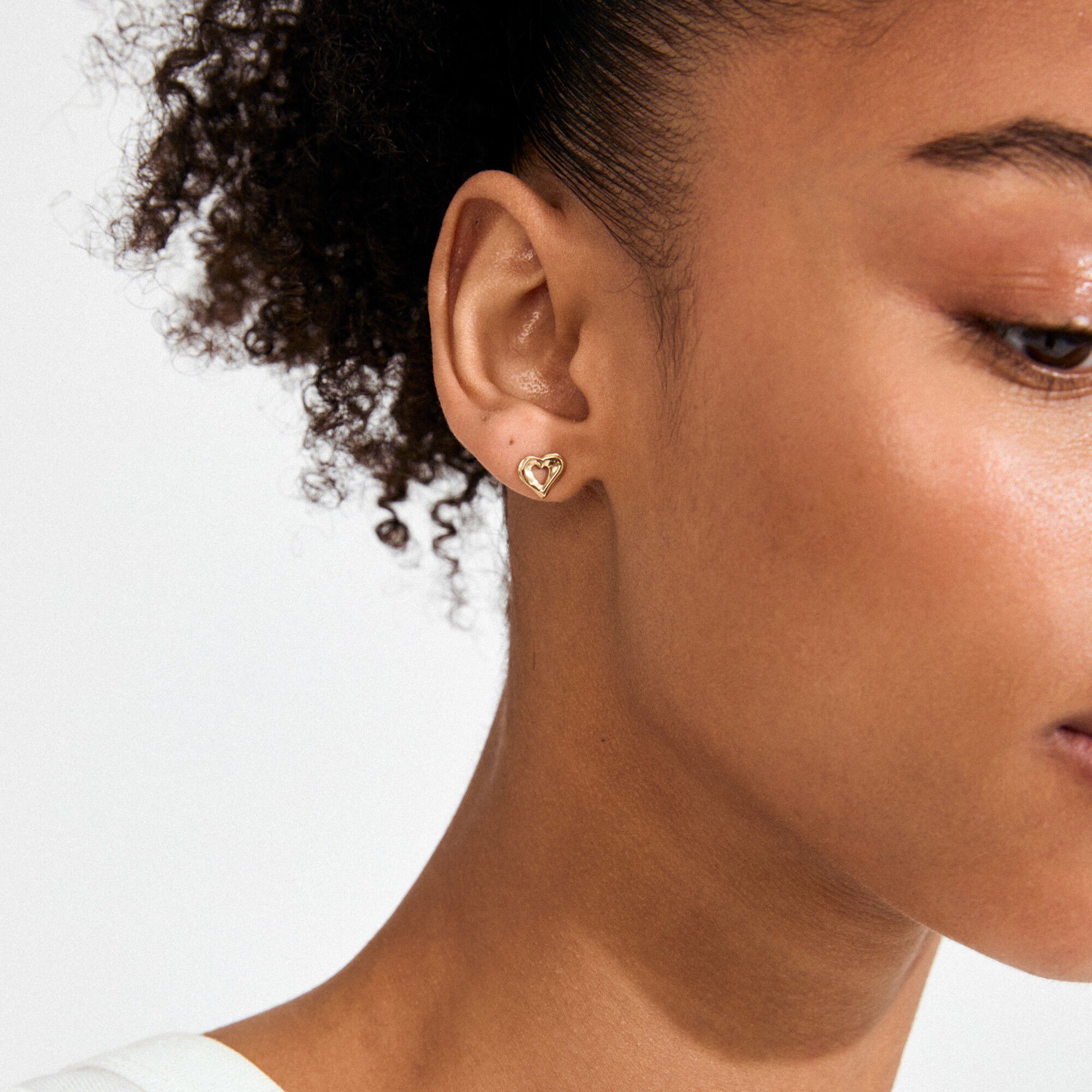 IRIS &oslash;reringe guldbelagt