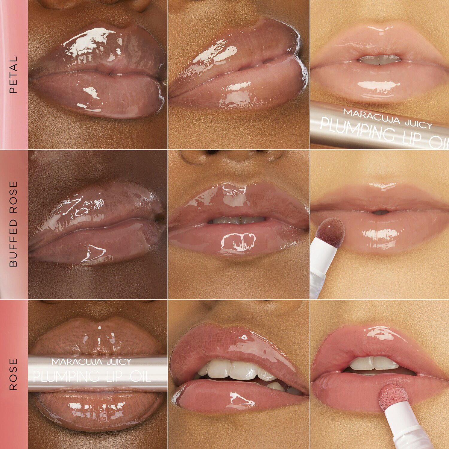 Maracuja Juicy Plumping Lip Oil - L&auml;ppolja f&ouml;r fylliga l&auml;ppar