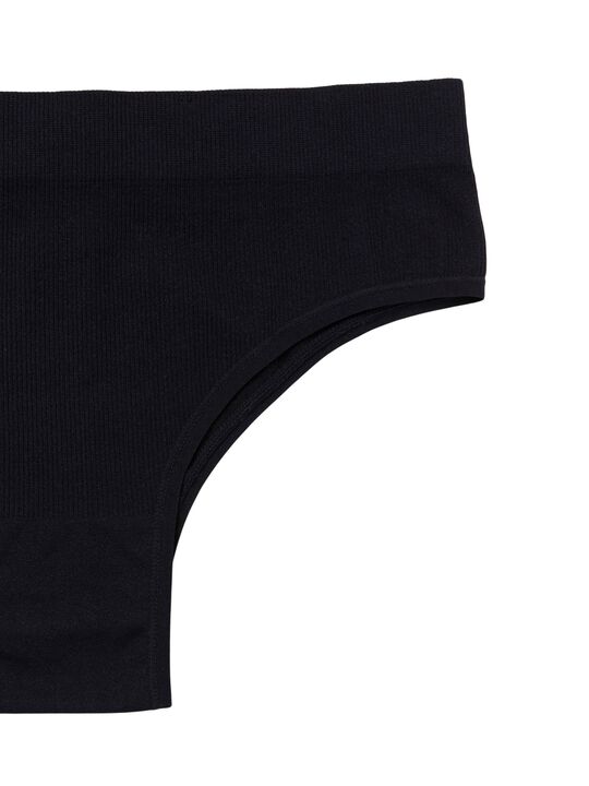 Ribbade trosor utan sömmar med hög midja