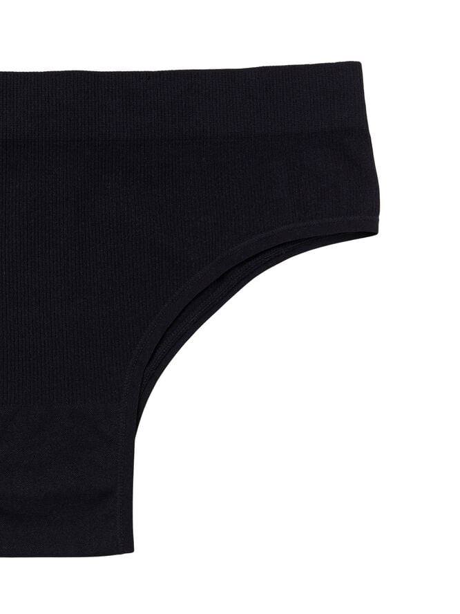 Ribbade trosor utan sömmar med hög midja