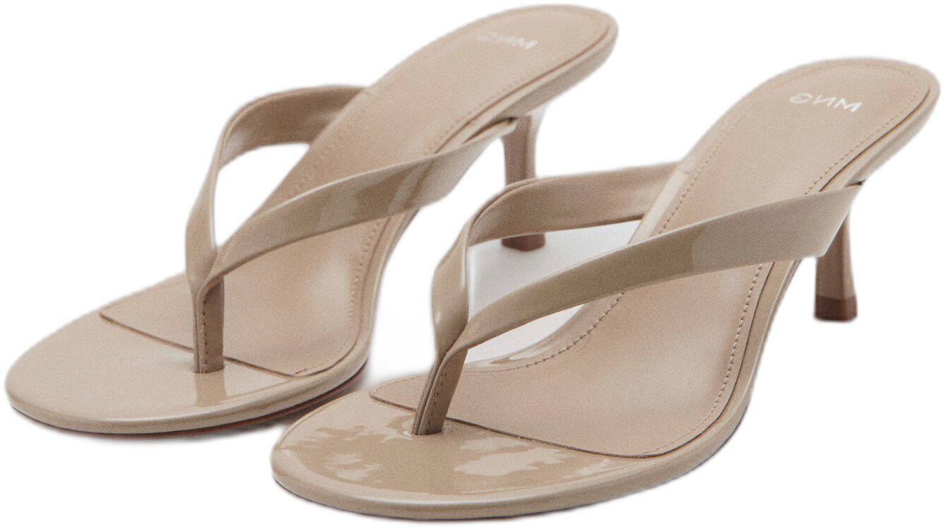 Strappy heeled sandals