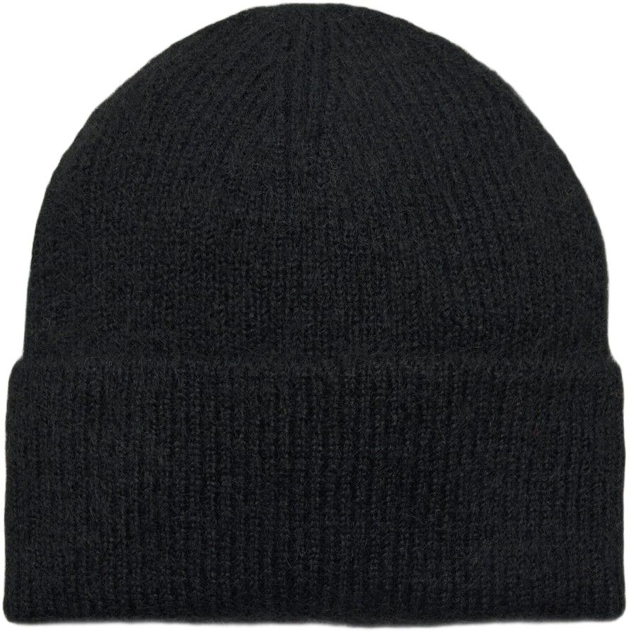 Rib-knit cap