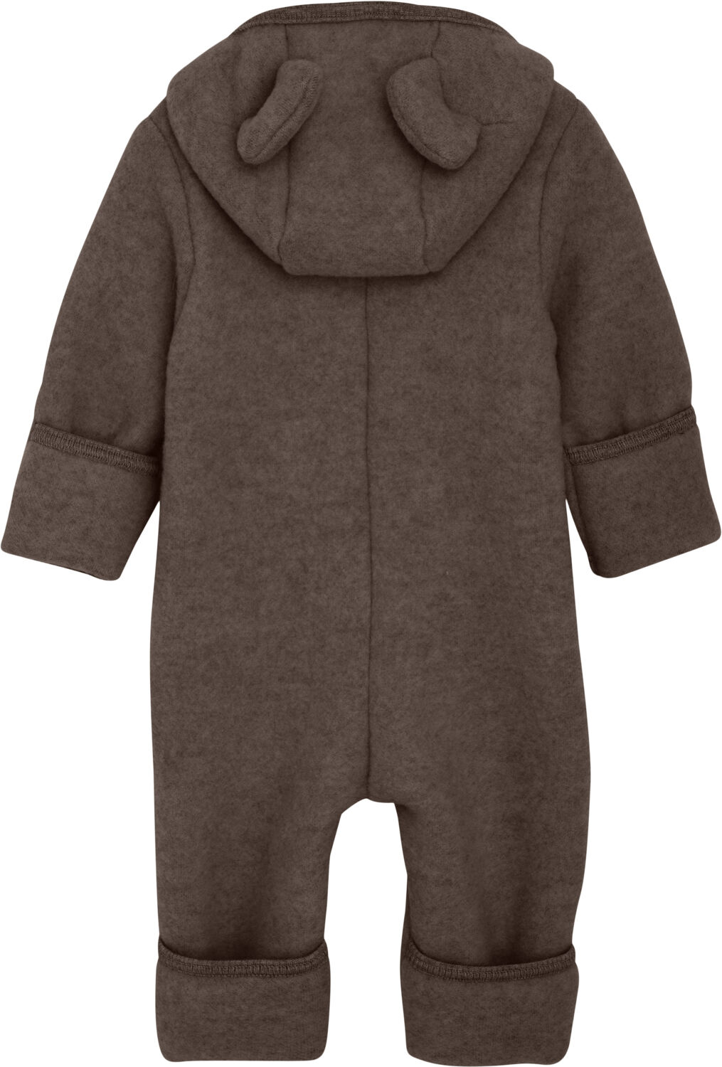 Pram Suit Ears Wool Fleece