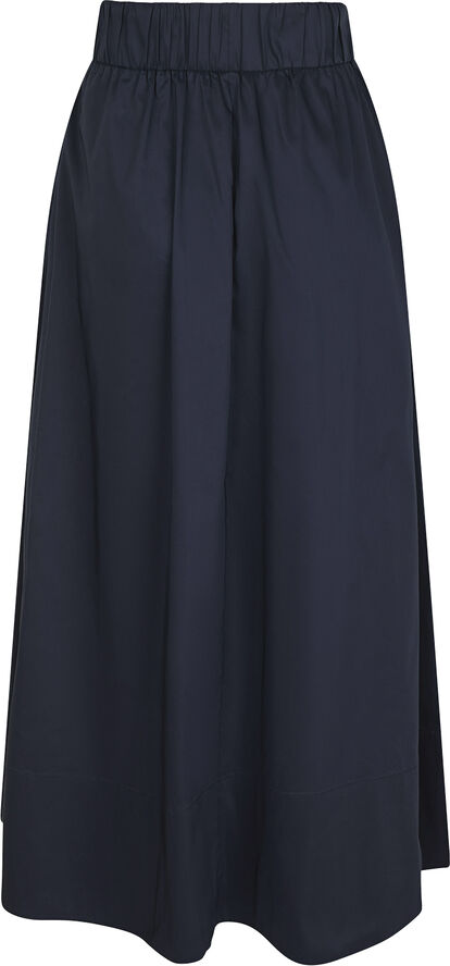 Yara Long Poplin Skirt