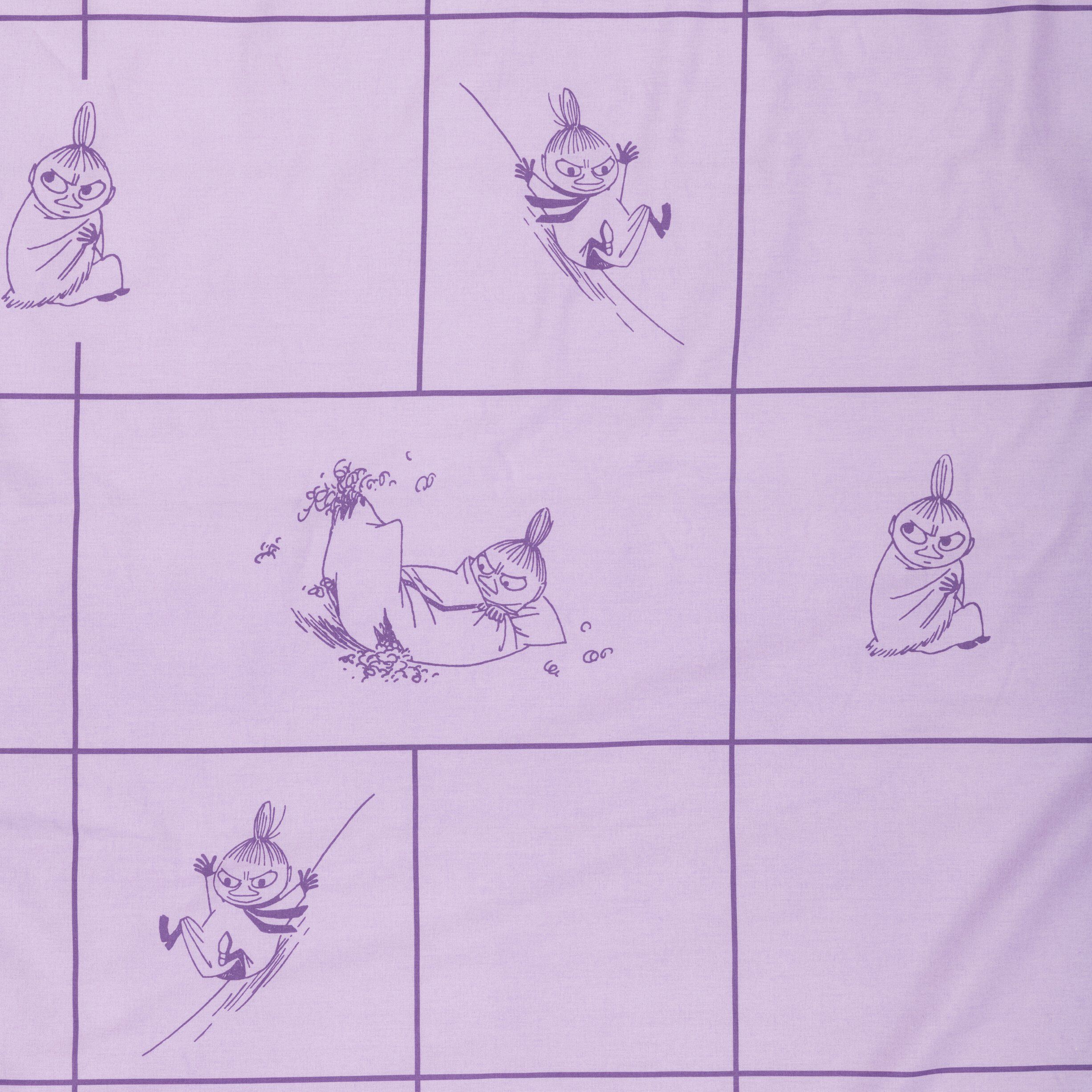 Moomin Pudebetr&aelig;k 50x60 lilla