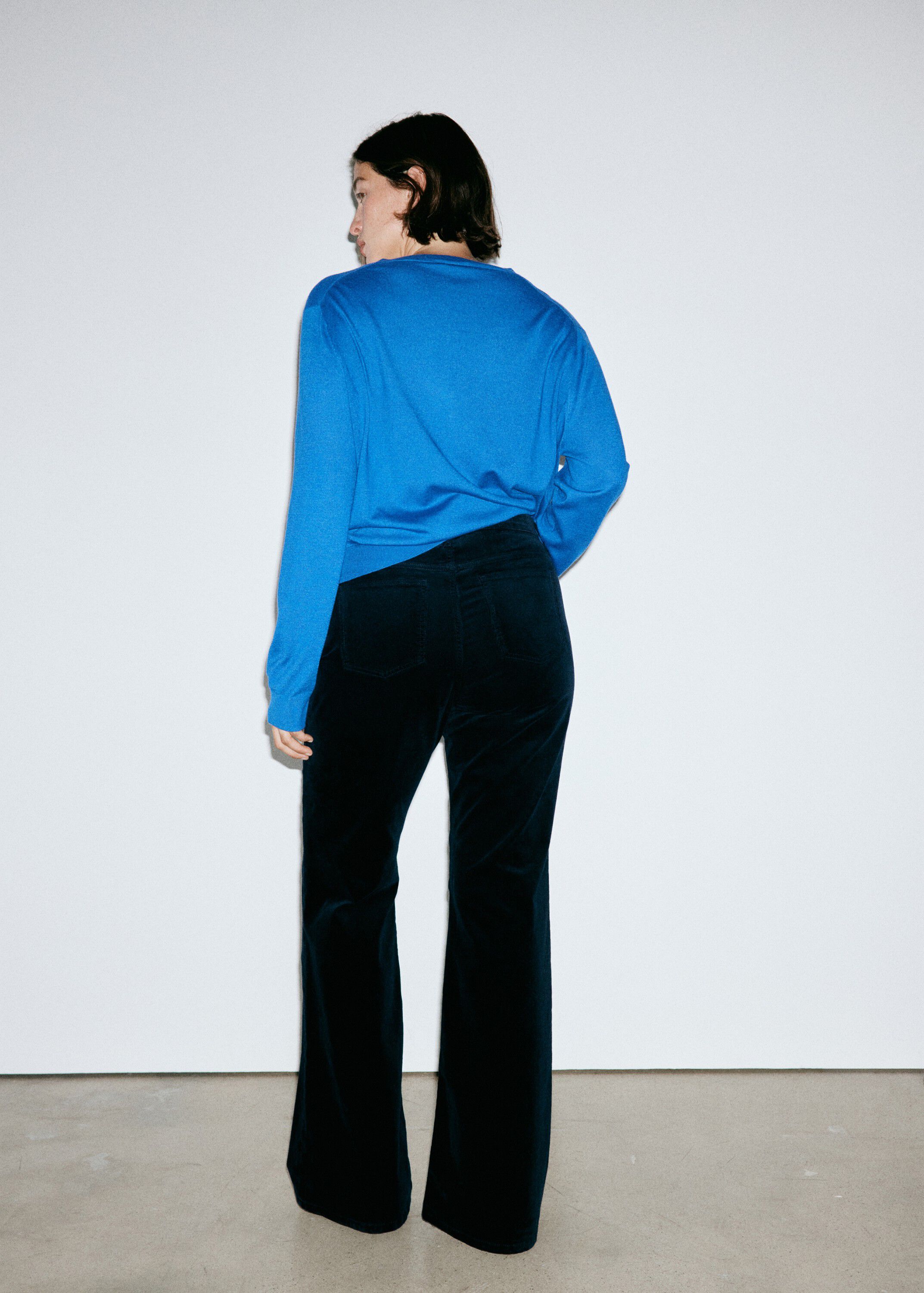 Corduroy flare jeans