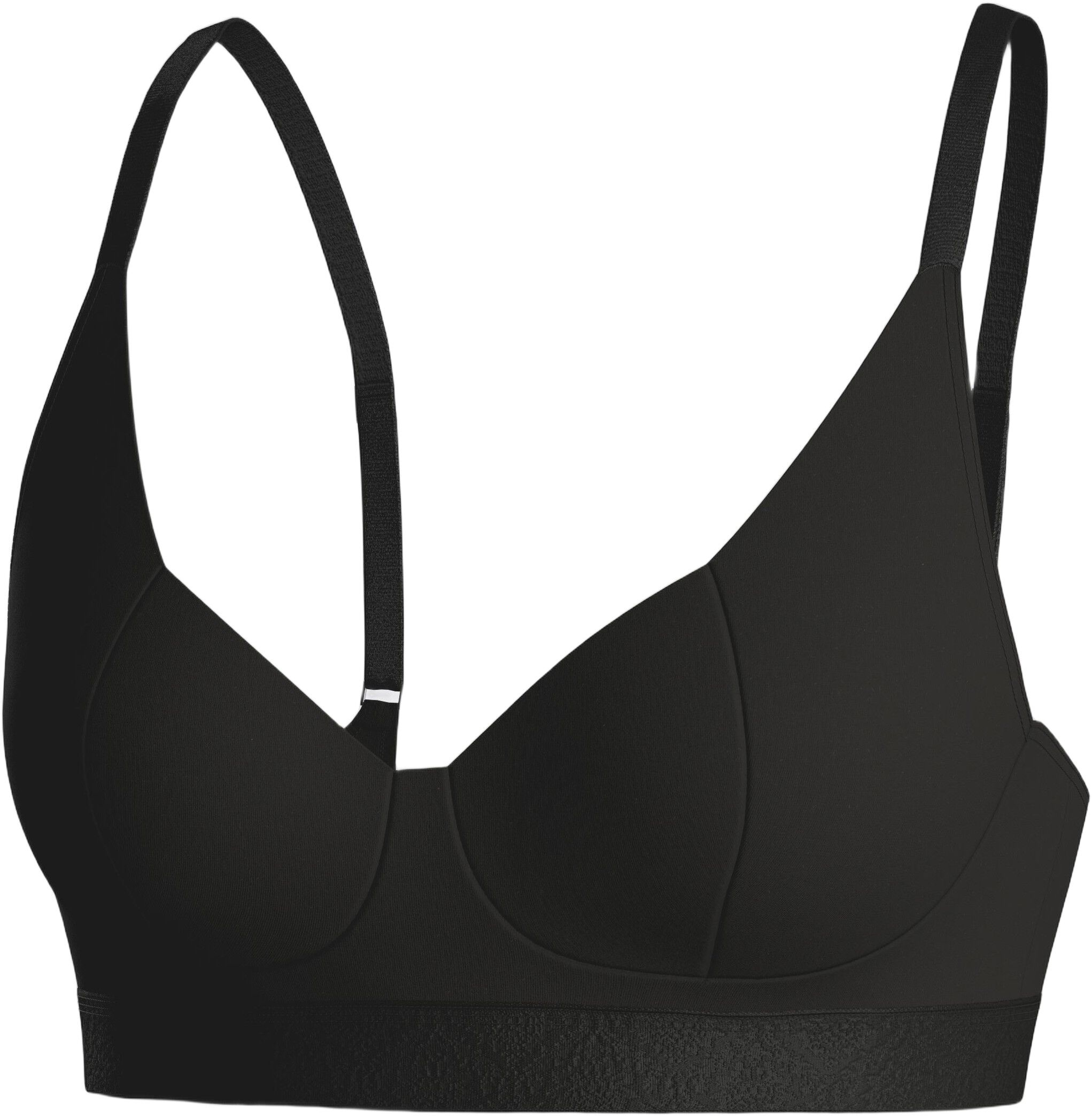 Bra with elastic band