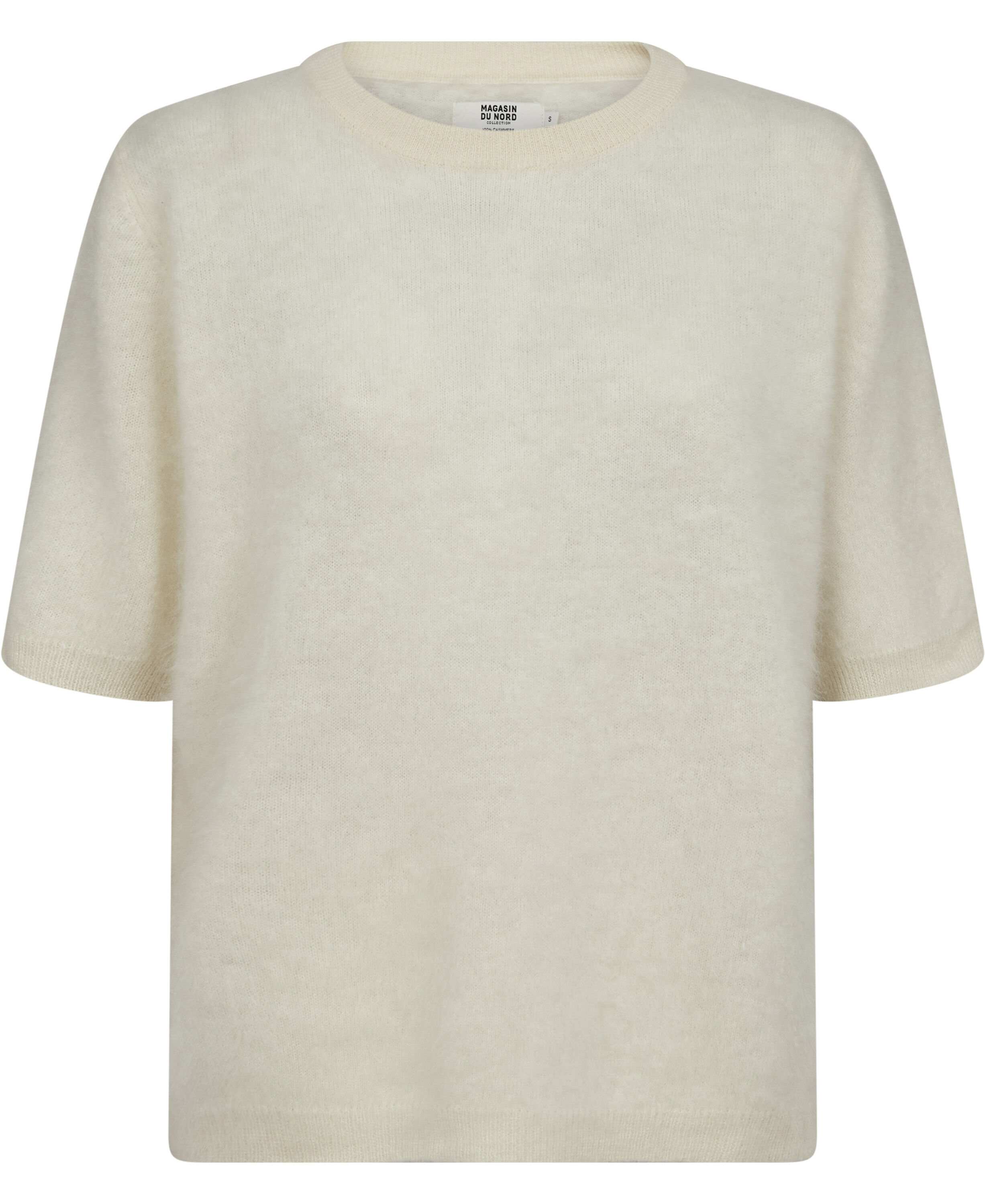 Geneve 1 Kort&aelig;rmede strikbluse - 100% Cashmere