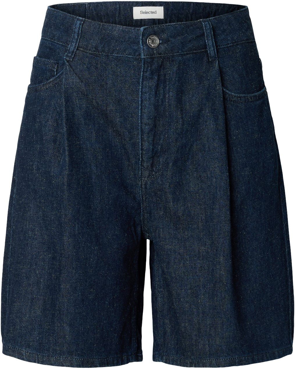 Slfwide Hanny Hw Denim Shorts