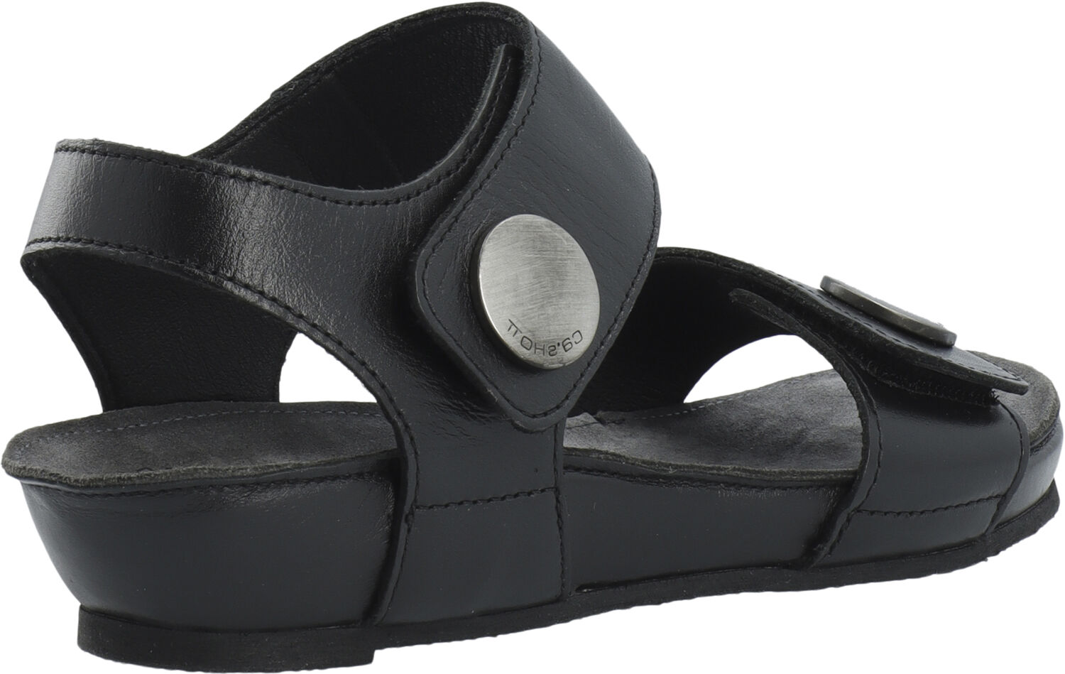 CASAVA Button Sandal Leather