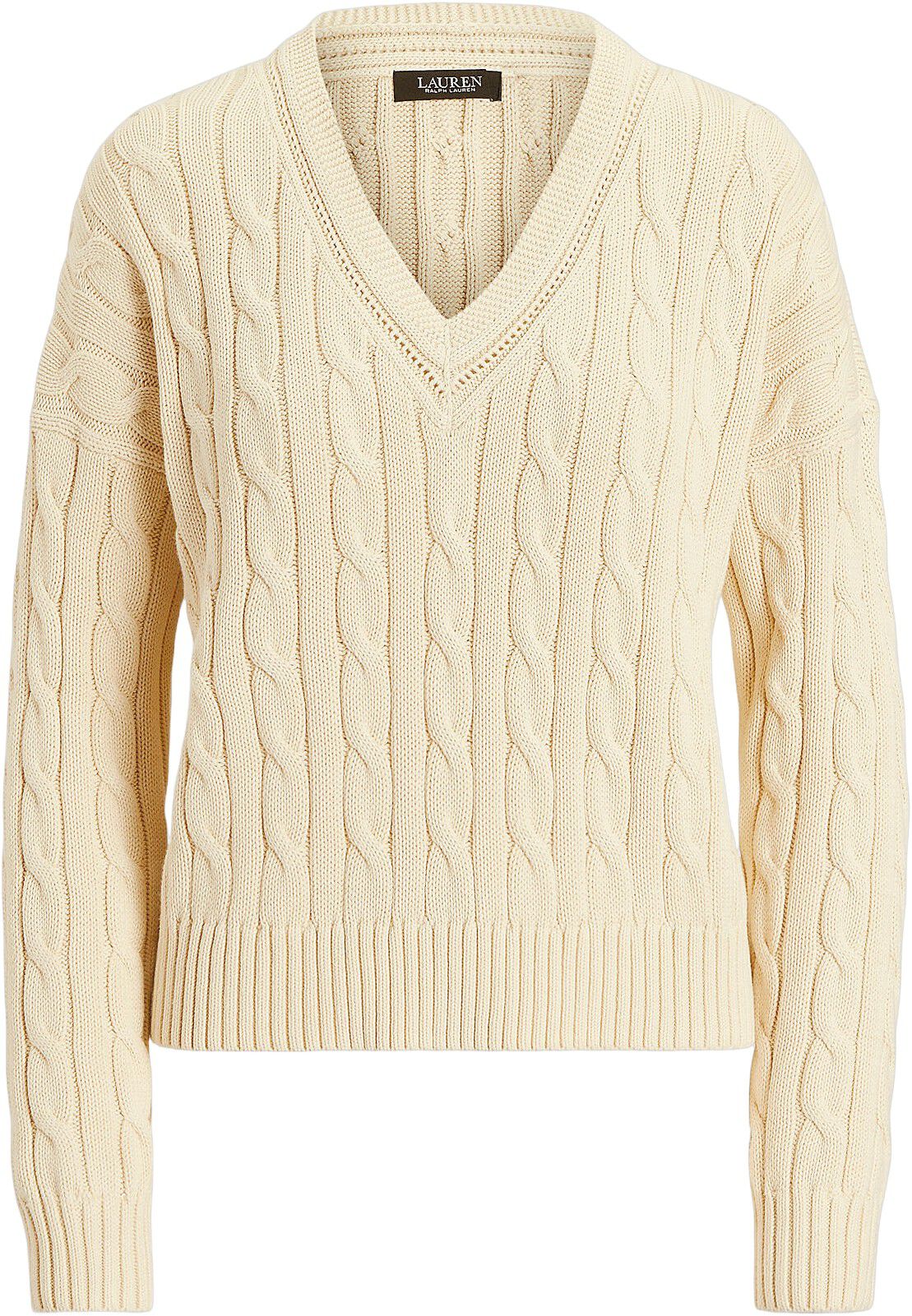 Cable-and-Pointelle-Knit Cricket Sweater
