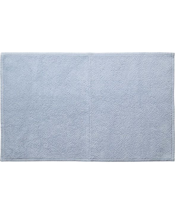 Bathmat stonewashed 50x80 heather GOTS