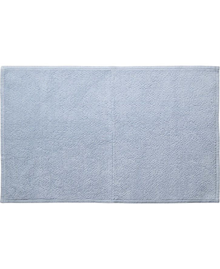 Bathmat stonewashed 50x80 heather GOTS