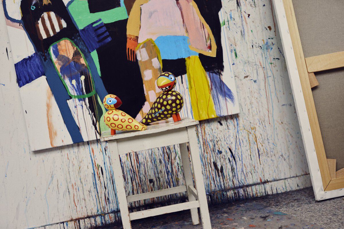 Sangfugl x Leif Sylvester 2025 H15. 5 cm blue eyes