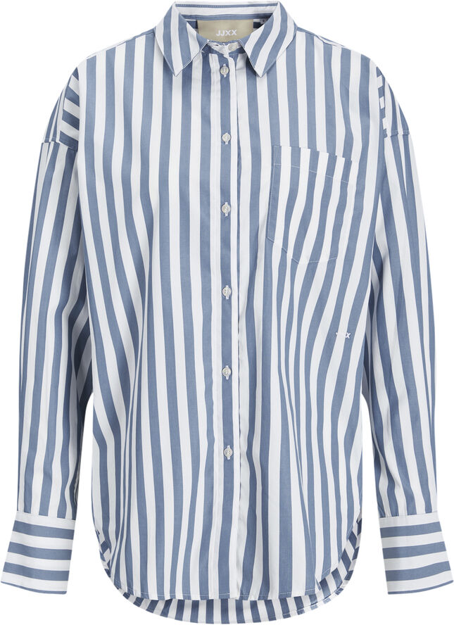 JXJAMIE LS RELAXED POPLIN SHIRT WVN