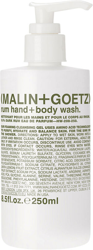 Rum Hand Wash Pump 250 ml.