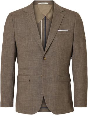 SLHSLIM-OASIS LINEN BLZ NOOS