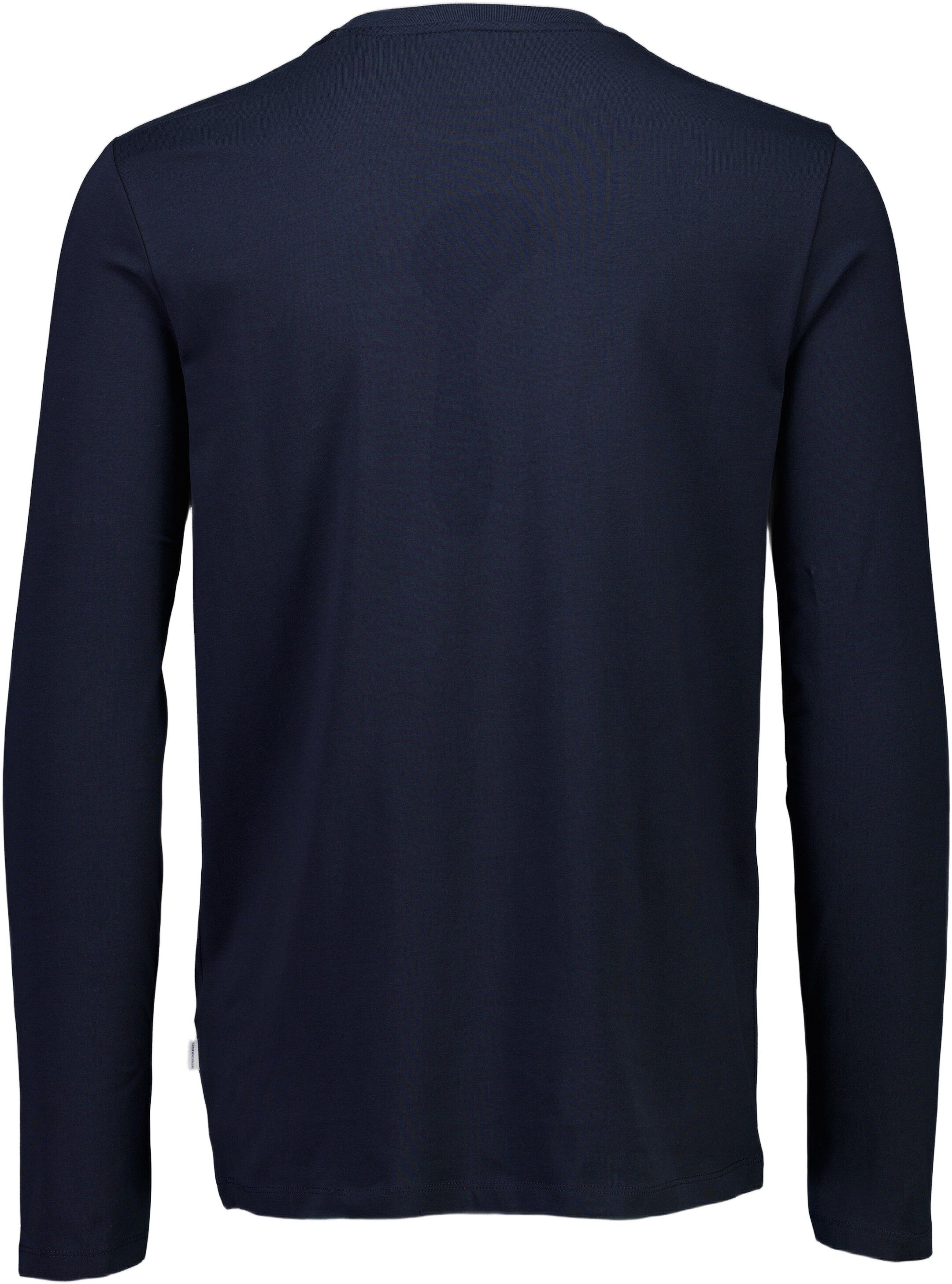 Basic o-neck stretch tee L/S