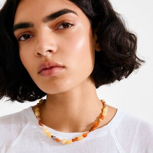 IRIS halsk&aelig;de s&oslash;lvbelagt/multi