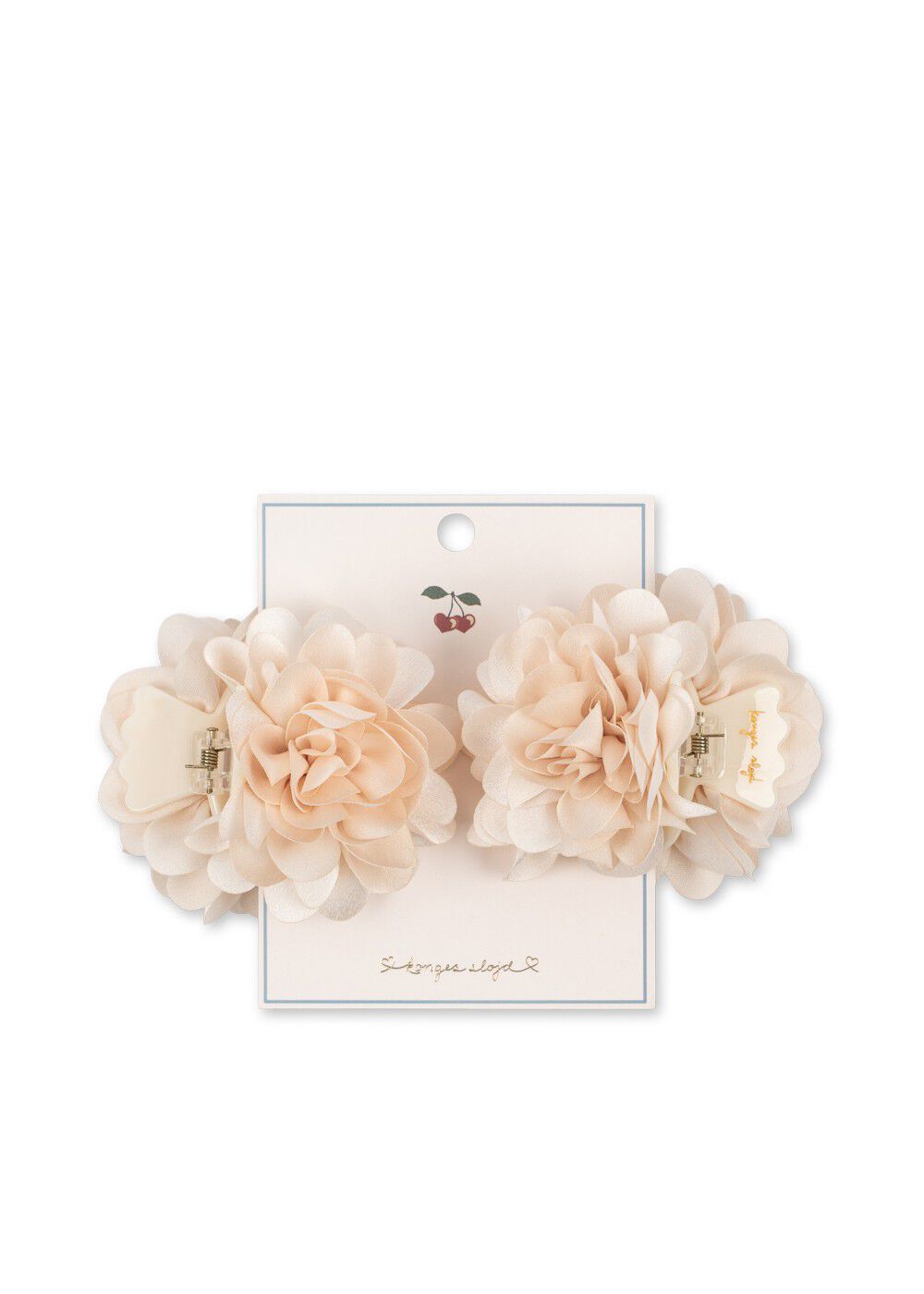 2 PACK FLOWER HAIR CLIP