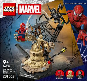 Episk kamp - Spider-Man mod Sandman 76334