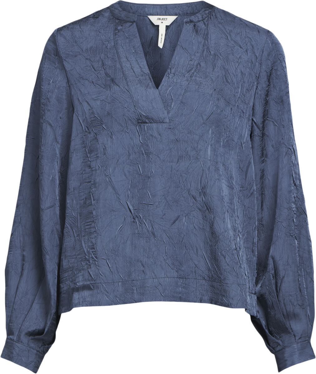 OBJJOHNSON RE L/S V-NECK TOP NOOS