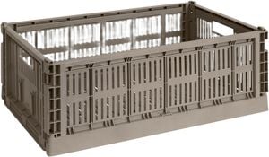 HAY Colour Crate-Large-Warm grey