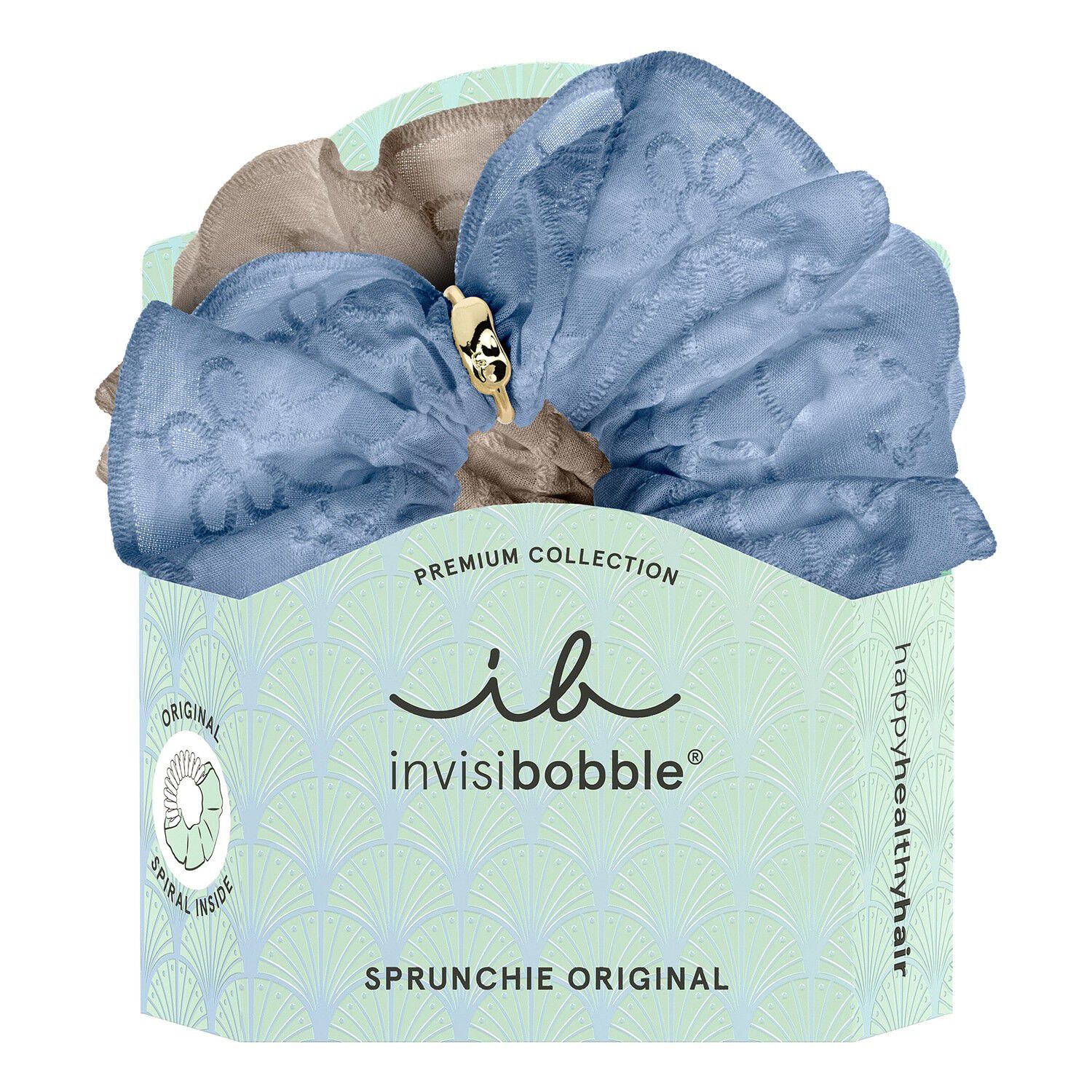 SPRUNCHIE PREMIUM - Duo med h&aring;rsnoddar