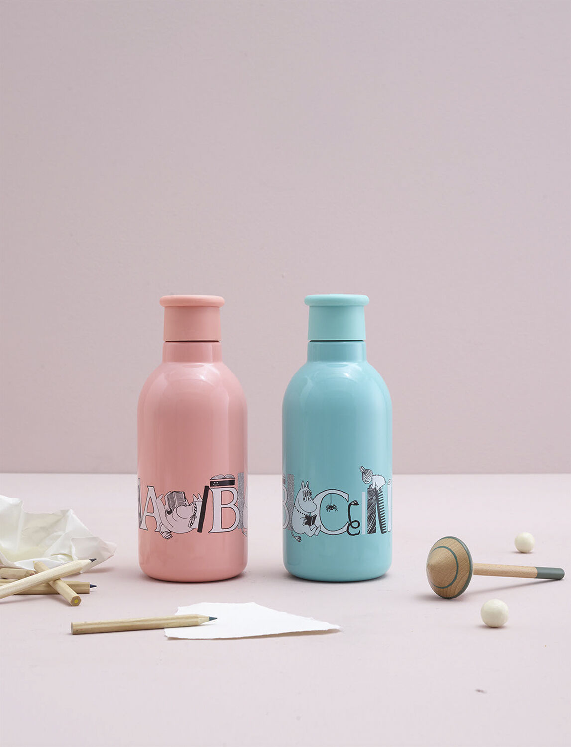 Moomin ABC termosflaska 0.5 l. Moomin turqouise