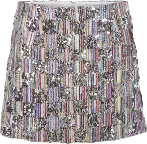 PCNAINA MW SHORT SEQUINS SKIRT WVN