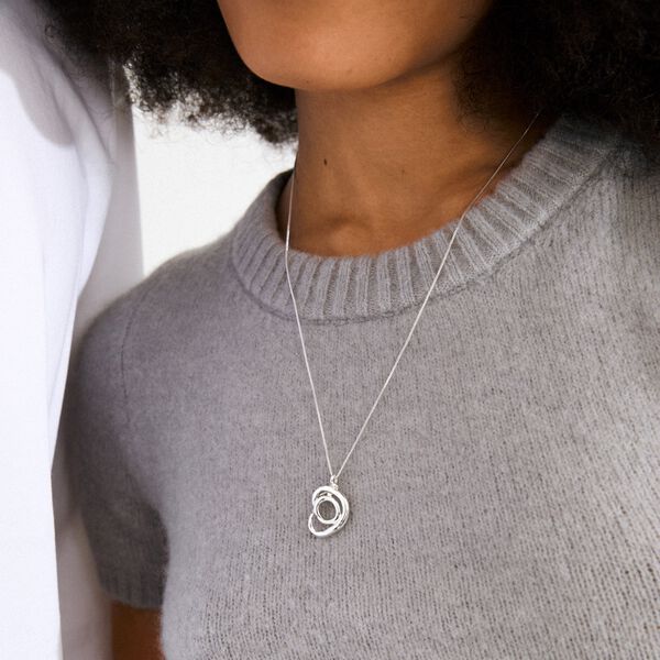 DIEGO necklace silver-plated