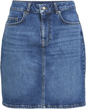 OBJELLEN HW SHORT DENIM SKIRT NOOS