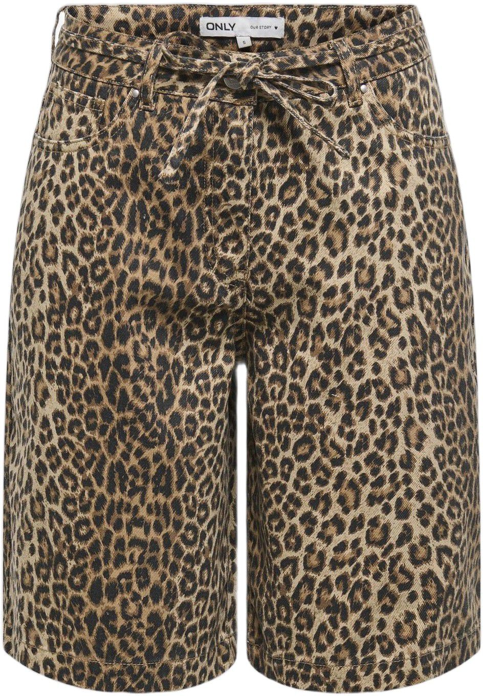 ONLNAOMI STRING AOP BERMUDA SHORTS