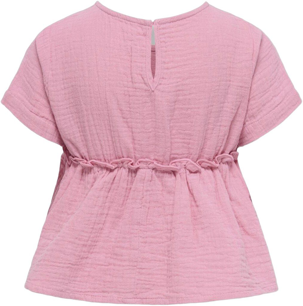 Kmgthyra Life S/S Top Wvn Noos