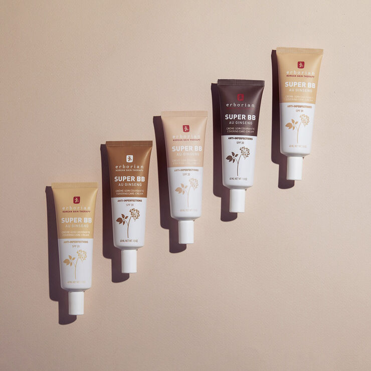 Super BB Au Ginseng - Mini - High coverage Anti-imperfections care