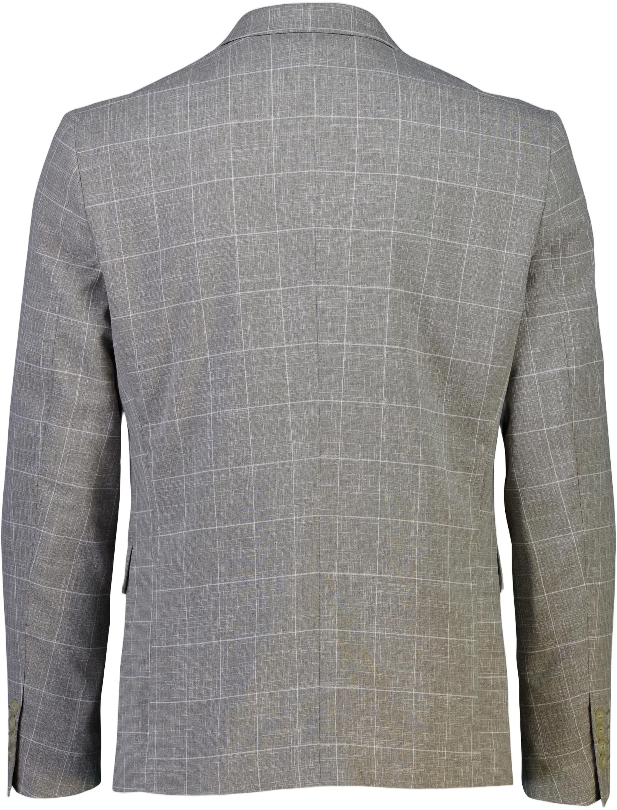 Checked slub viscose blend sui