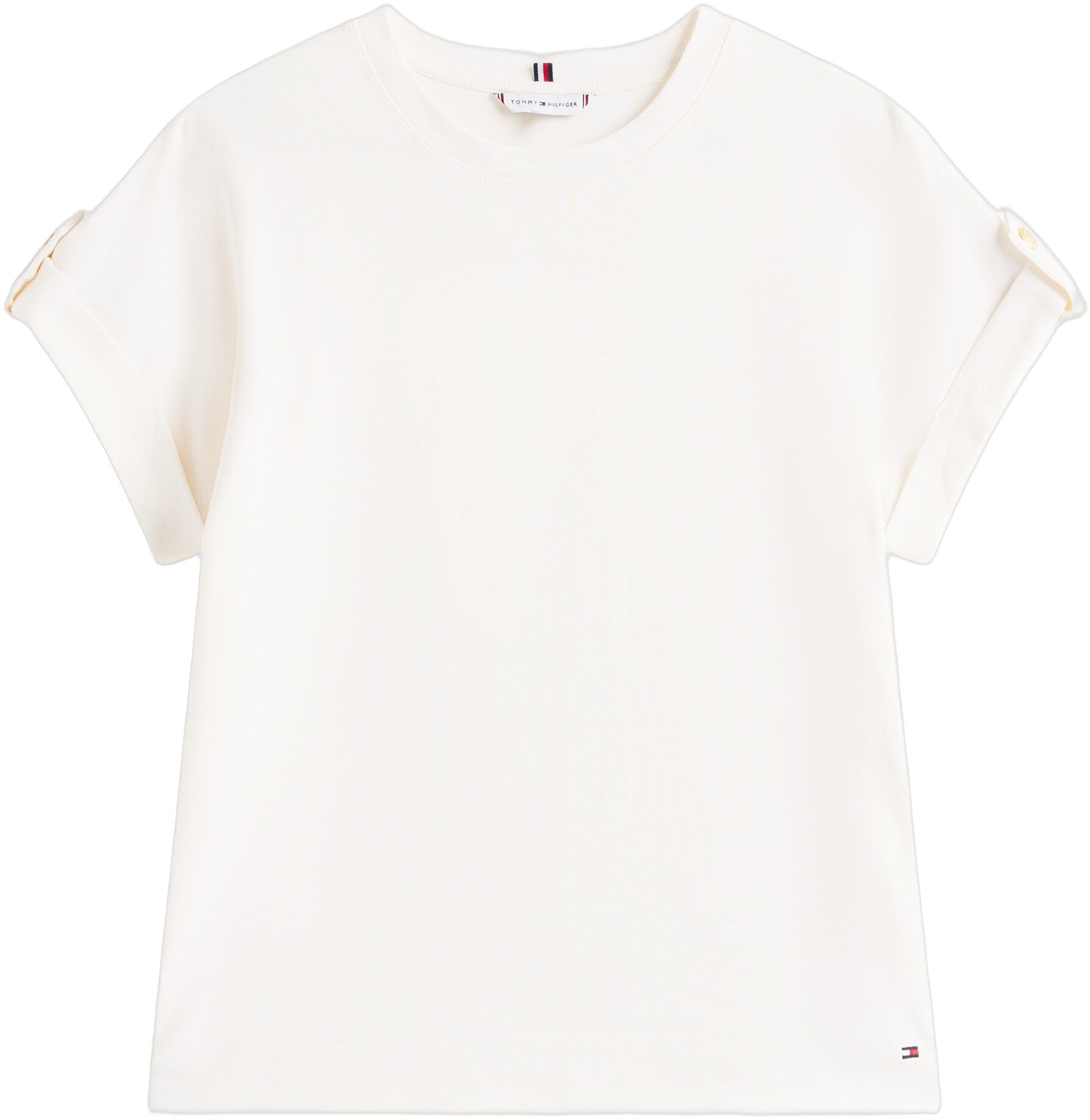 GOLD BUTTON MDRN C-NK SS TEE