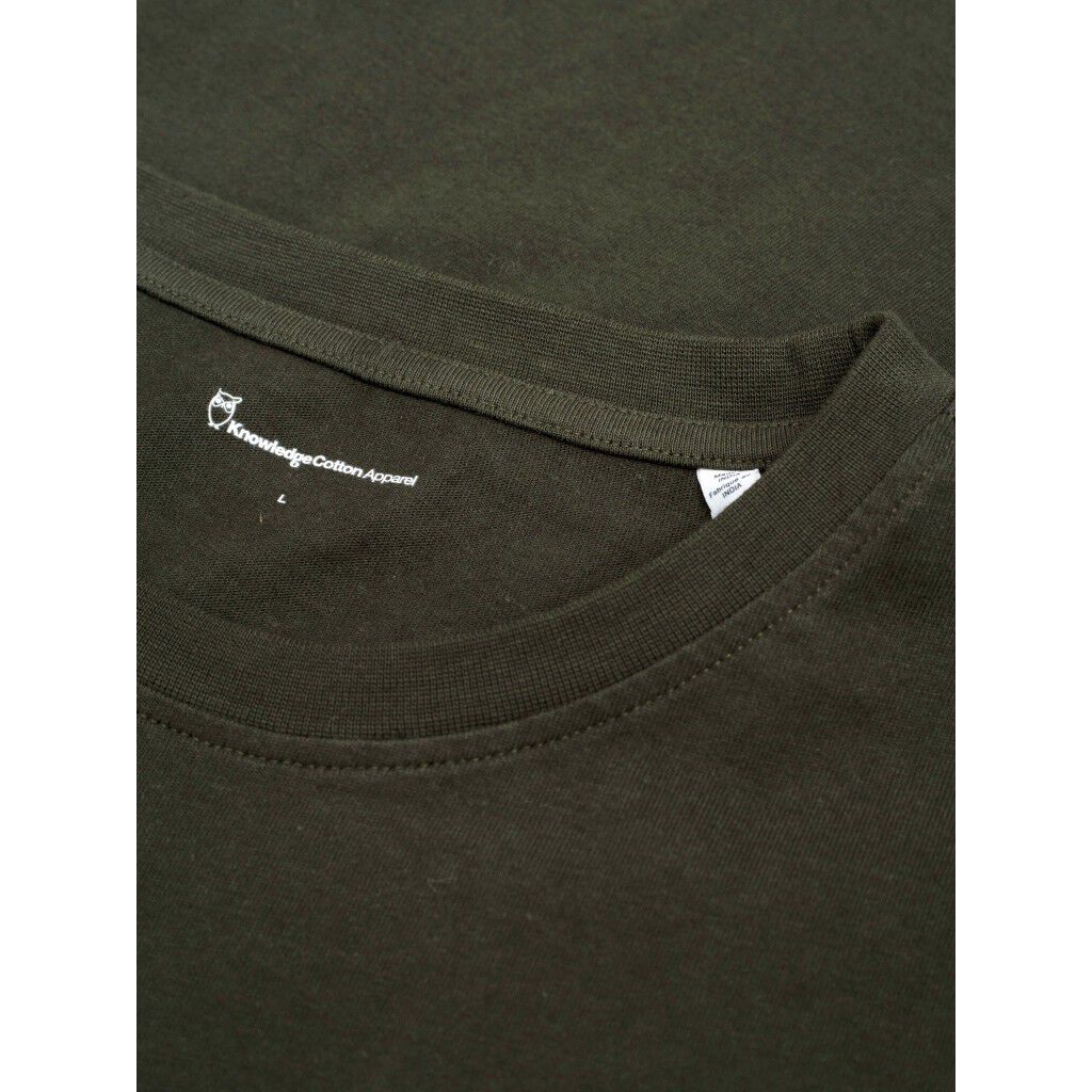 LOKE badge tee - Regenerative Organic Certified� - GOTS/Vegan