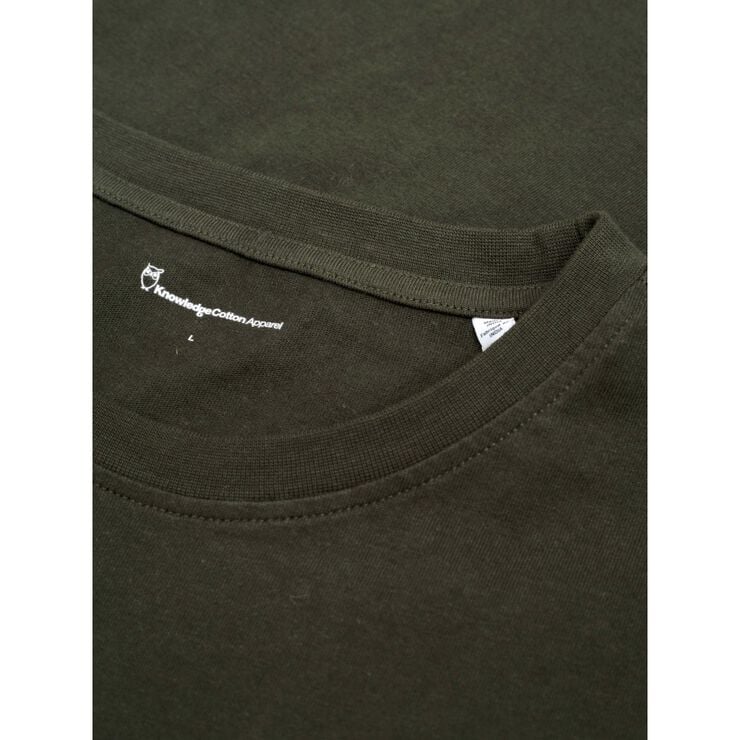 LOKE badge tee - Regenerative Organic Certified� - GOTS/Vegan