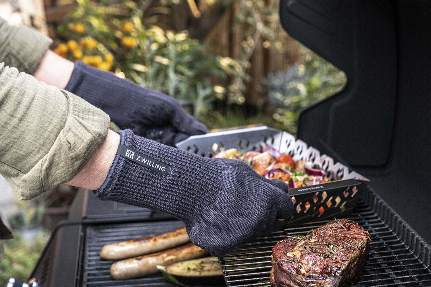 BBQ+ Grillhandskar Antracit