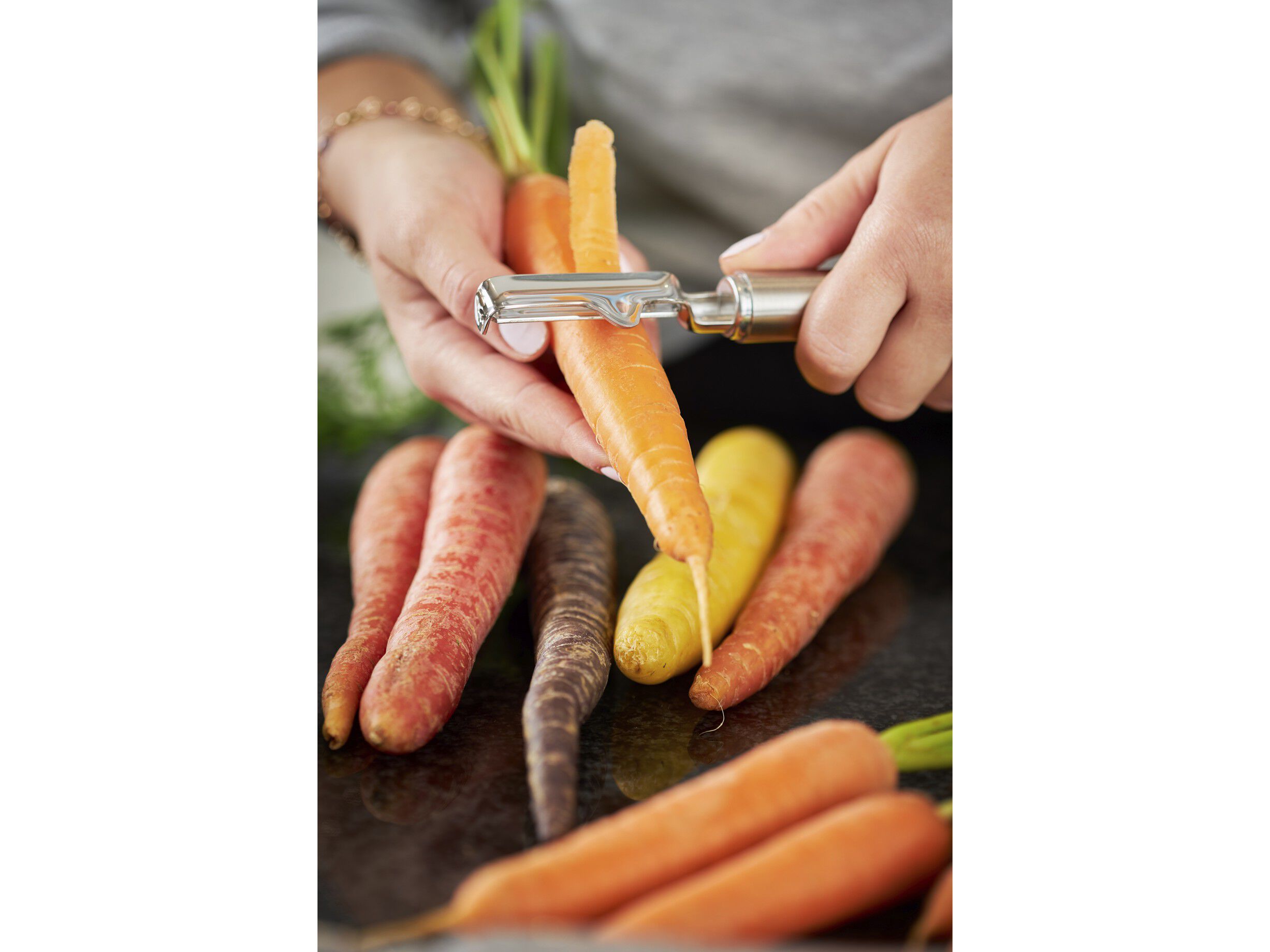 Universalskalare 19 cm Rostfritt st&aring;l 18/10