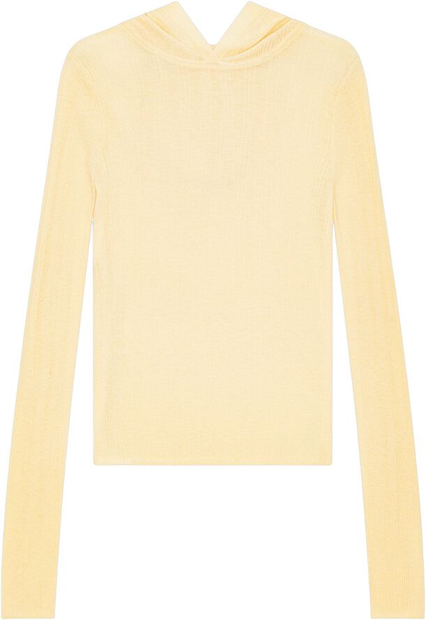 Hooded Merino Wool Shirt