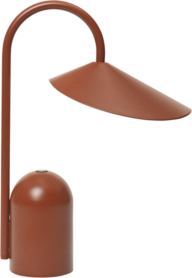 Arum Portable Lamp - Oxide Red