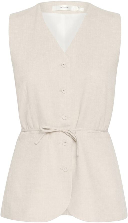 FaridaIW Linen Waistcoat