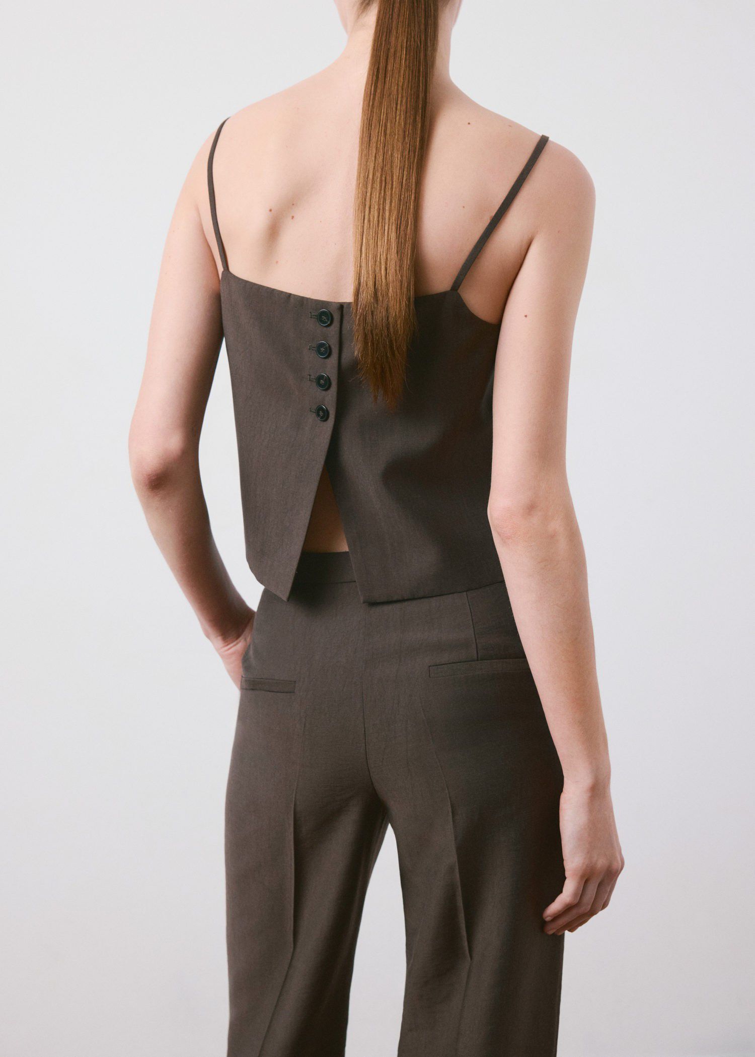 Lyocell suit waistcoat