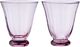 Water Glass Trellis Blush S/2pcs